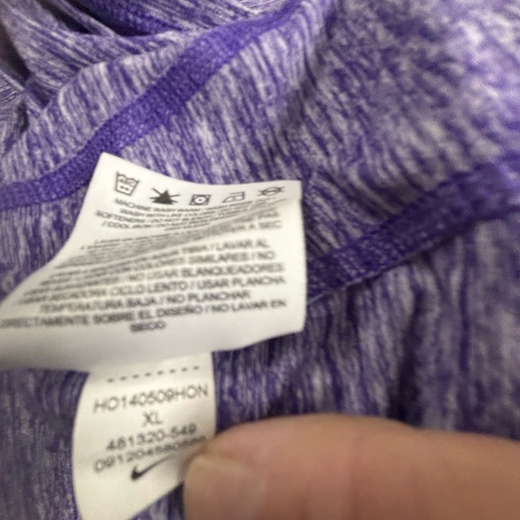 Nike Purple Dri-FIT‎ Women's Top - Picture 11 of 11